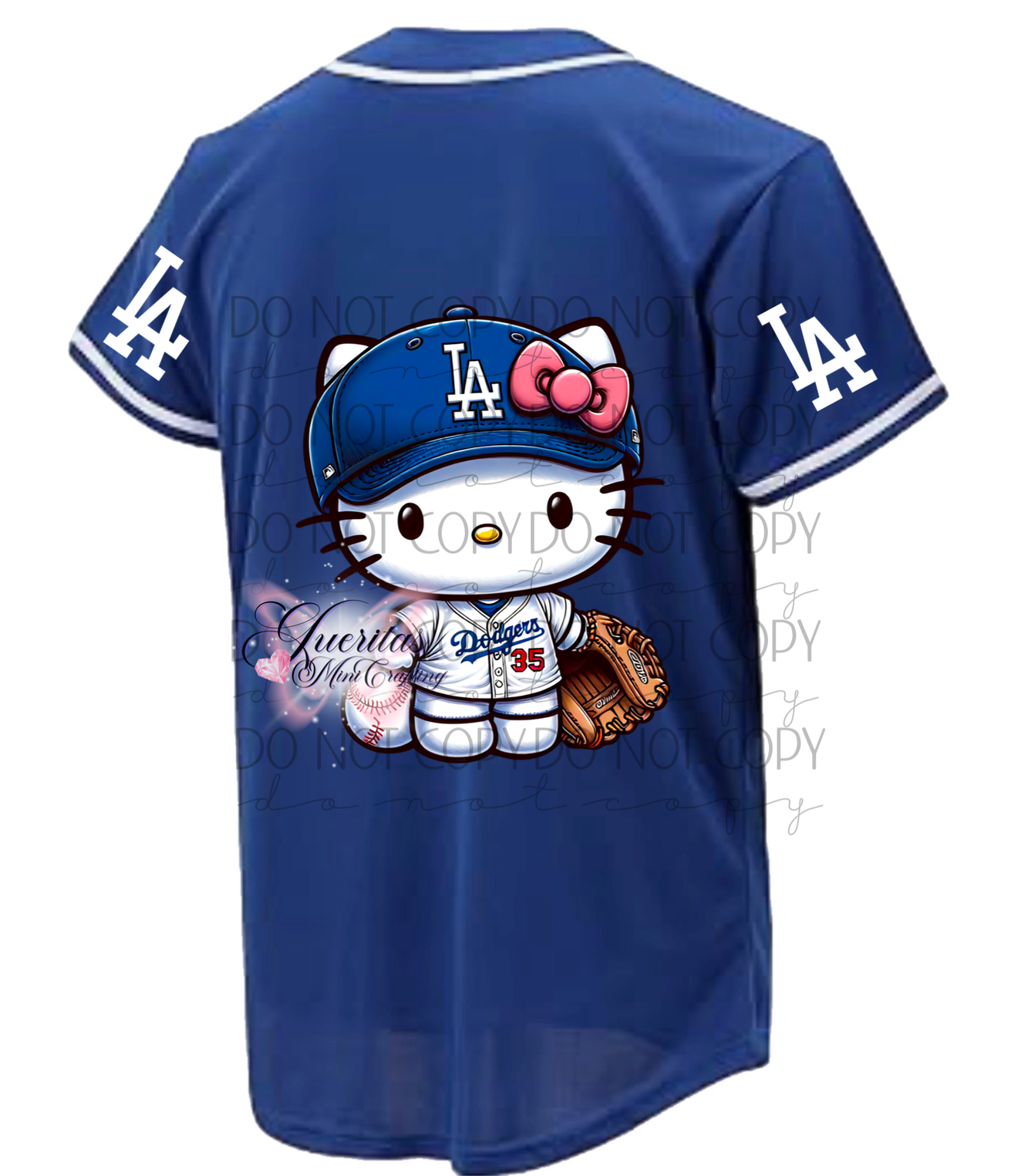 Blue HK LA Jersey