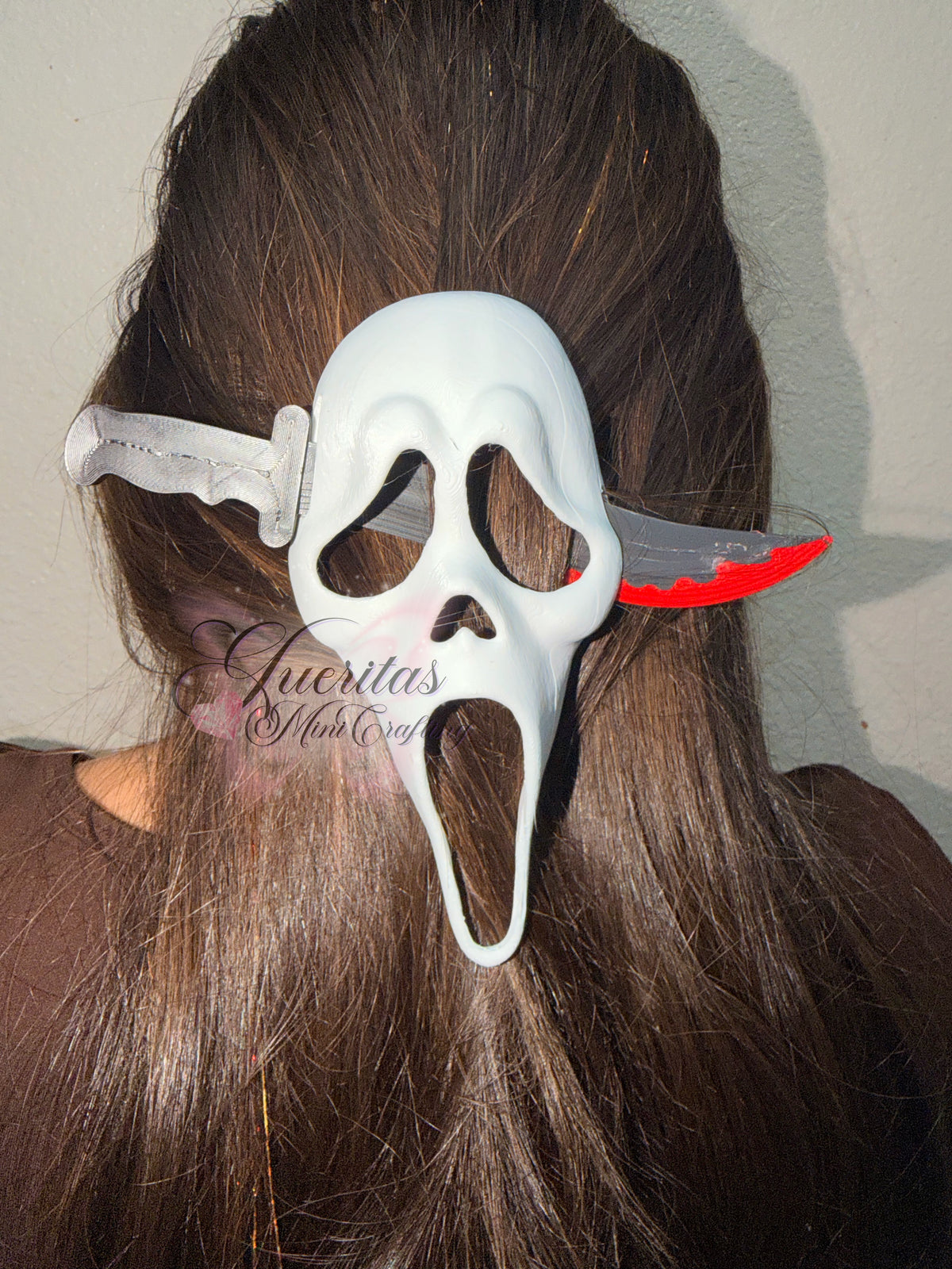 Ghostface Hair Clip