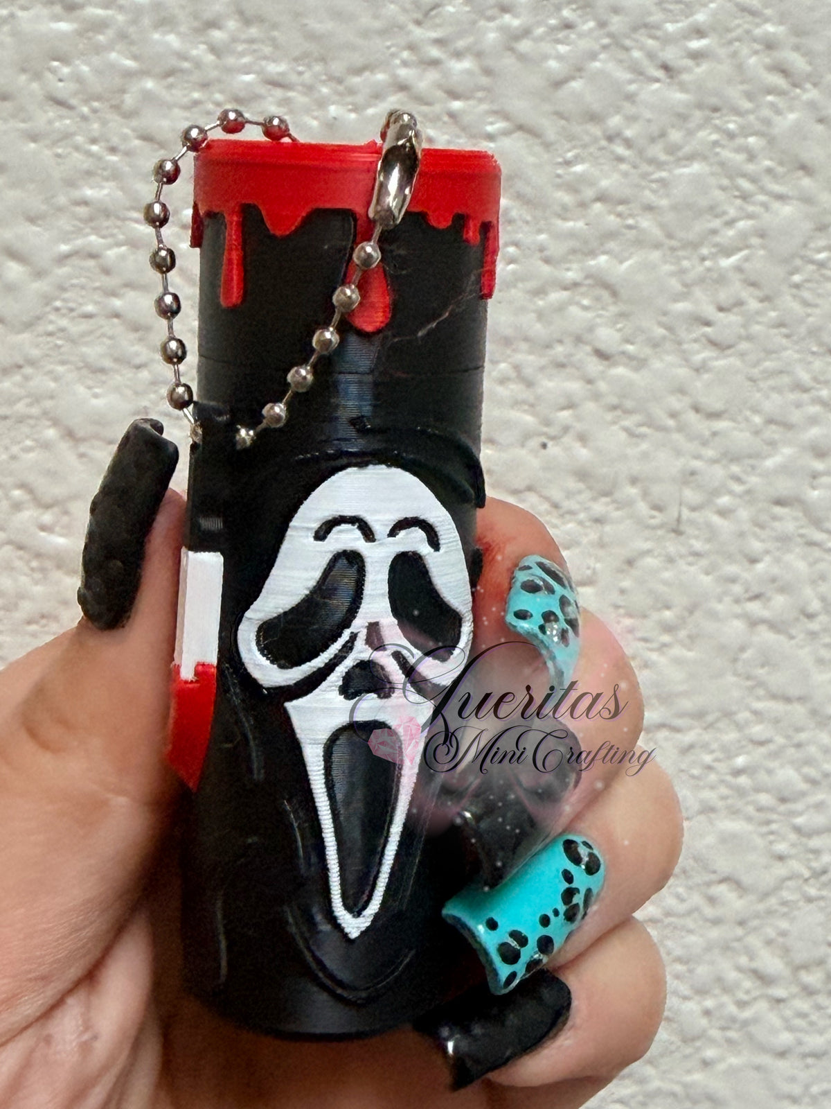 Ghostface Can Opener/Chapstick Holder