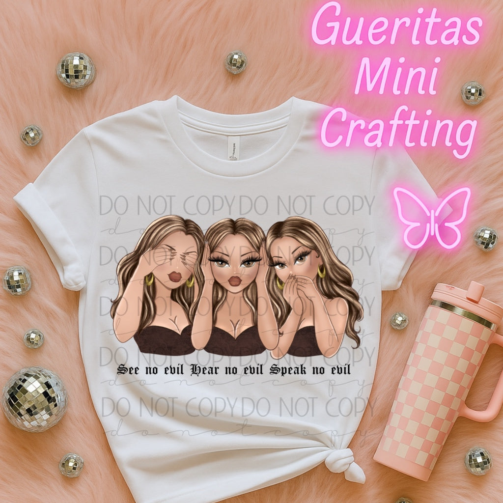 See no evil tshirt
