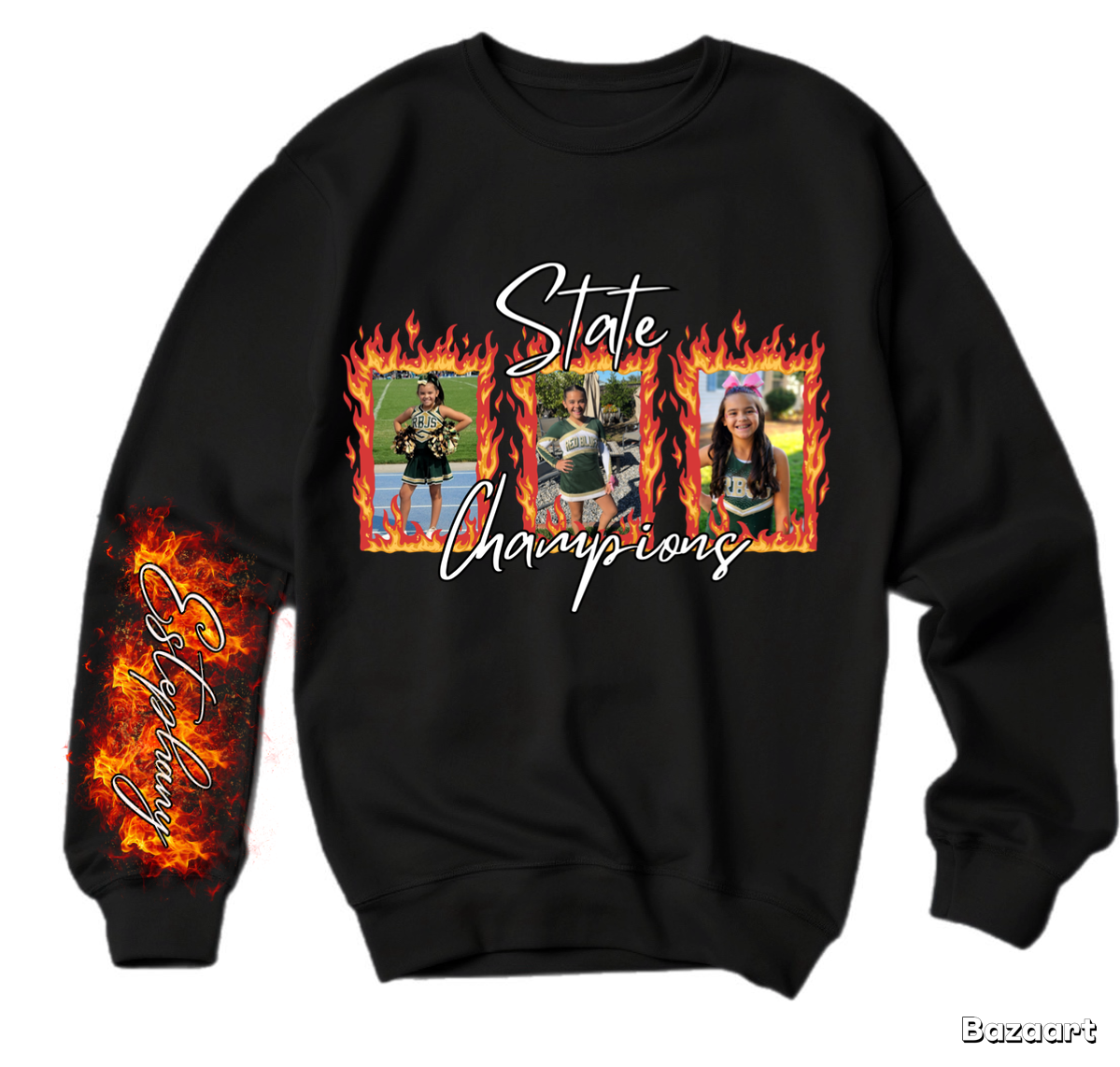 Custom Cheer State Champions Crewneck