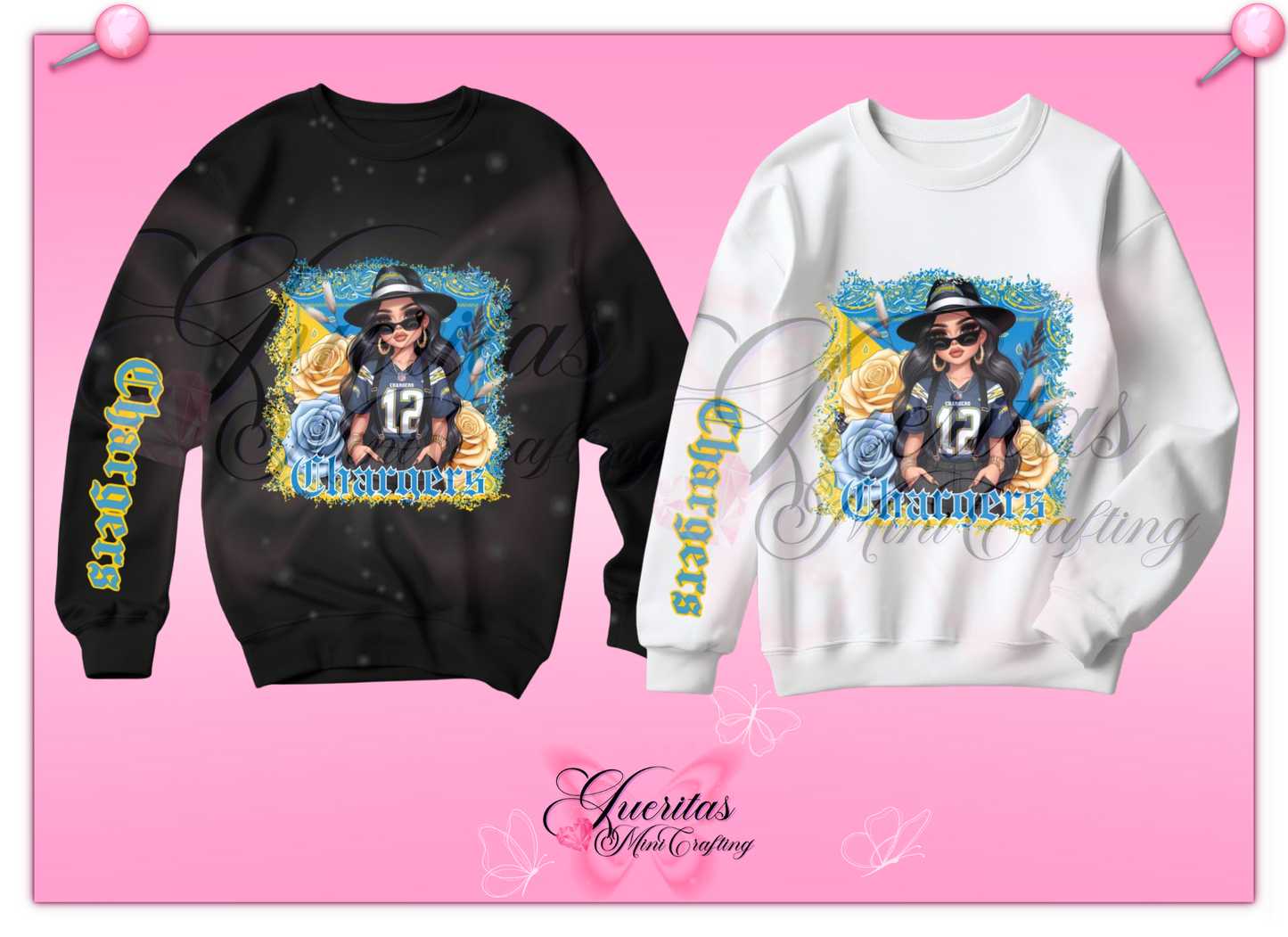 Chicana Football Hoodies