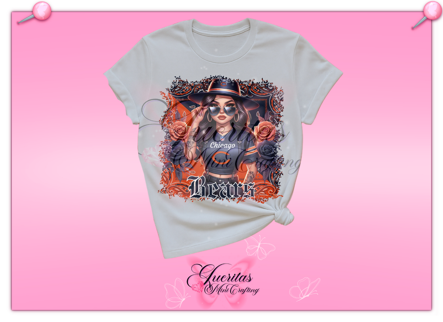 Chicana Football Tshirt