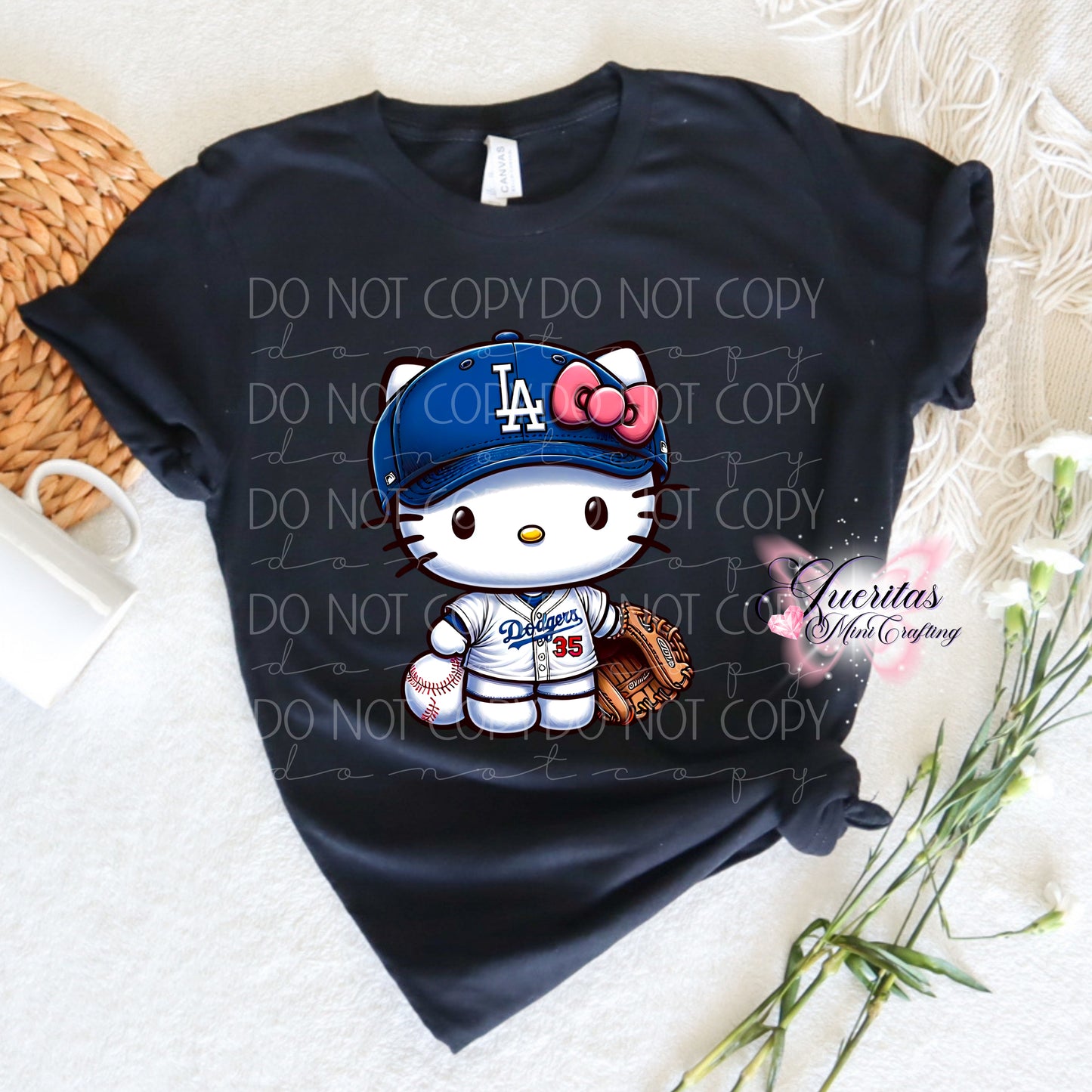 Blue HK LA Tshirt