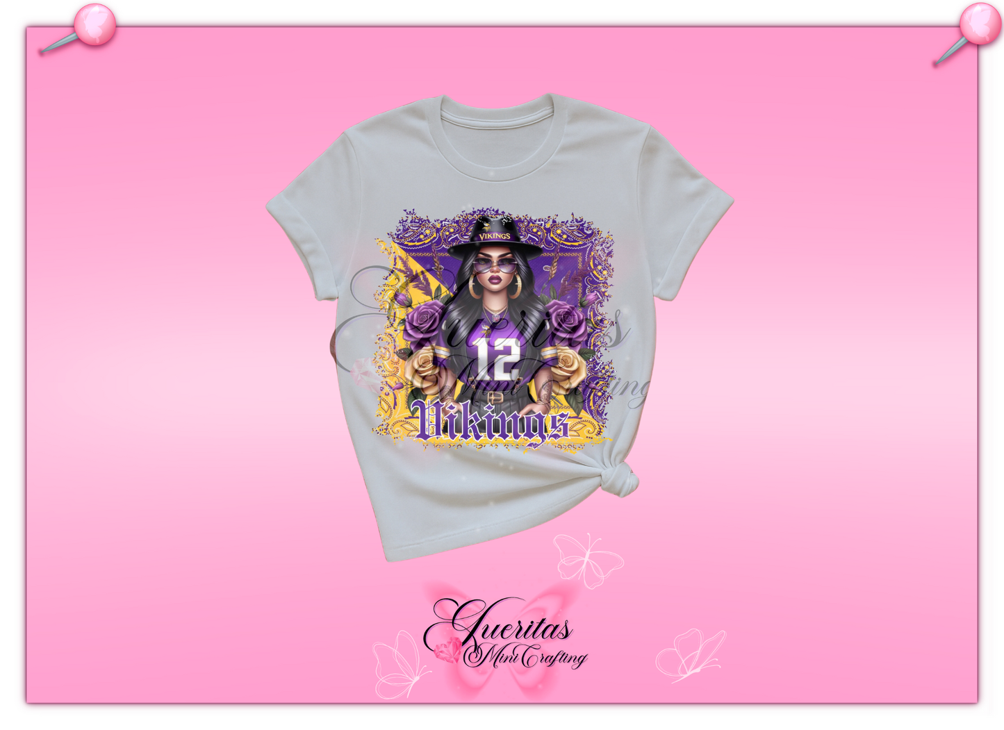 Chicana Football Tshirt