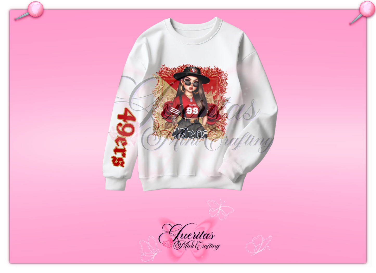 Chicana Football Hoodies
