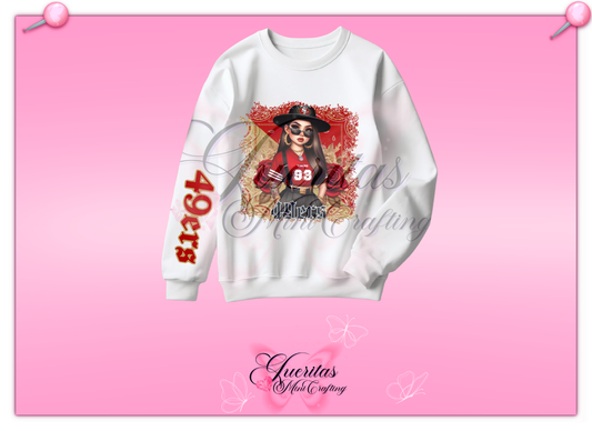 Chicana Football Hoodies