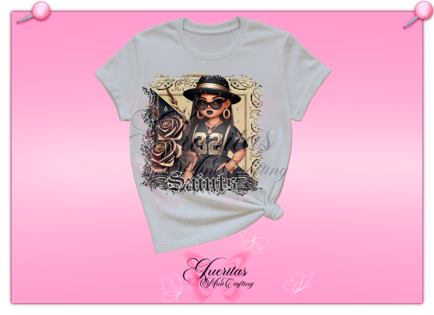 Chicana Football Tshirt