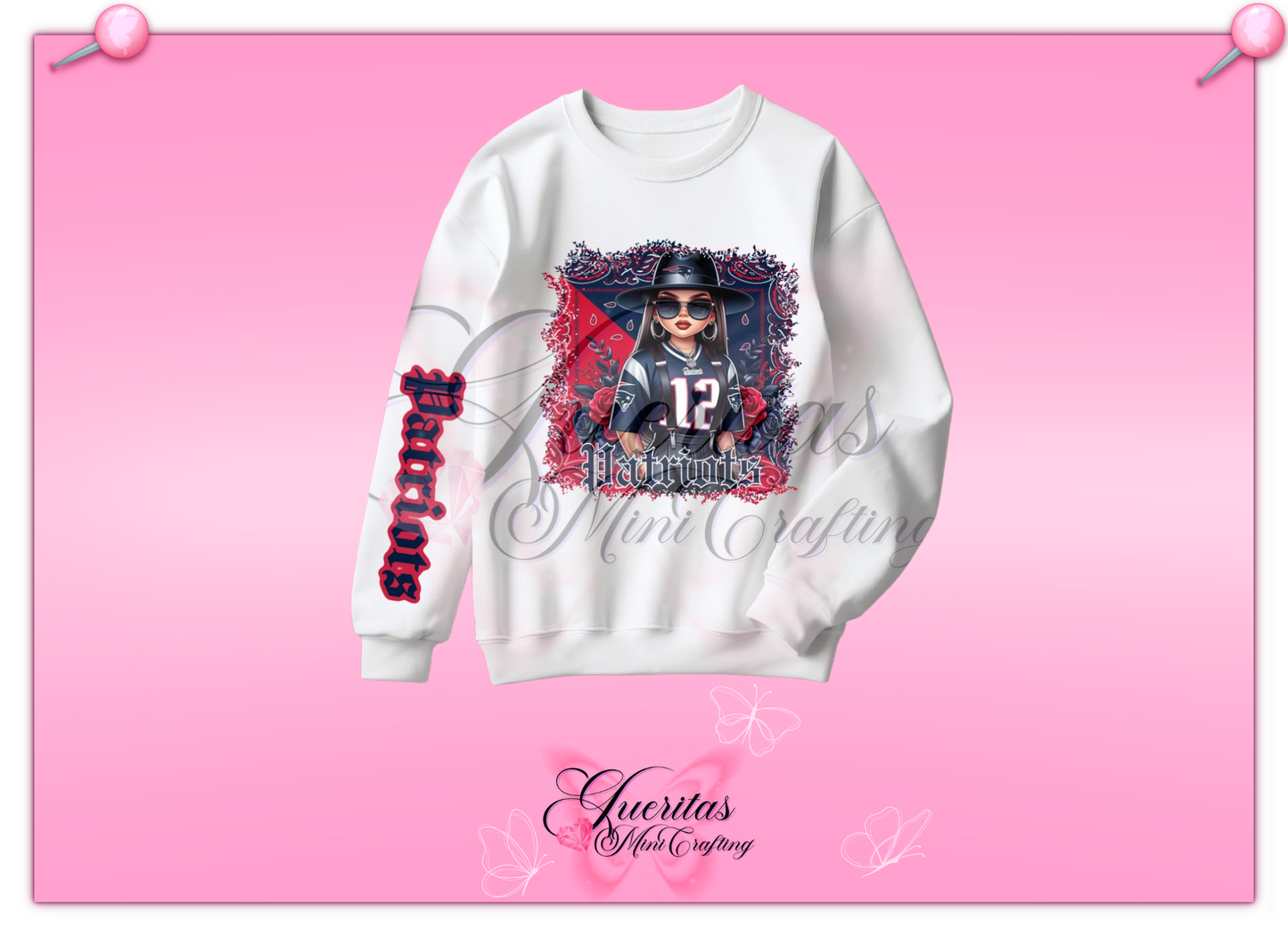Chicana Football Hoodies