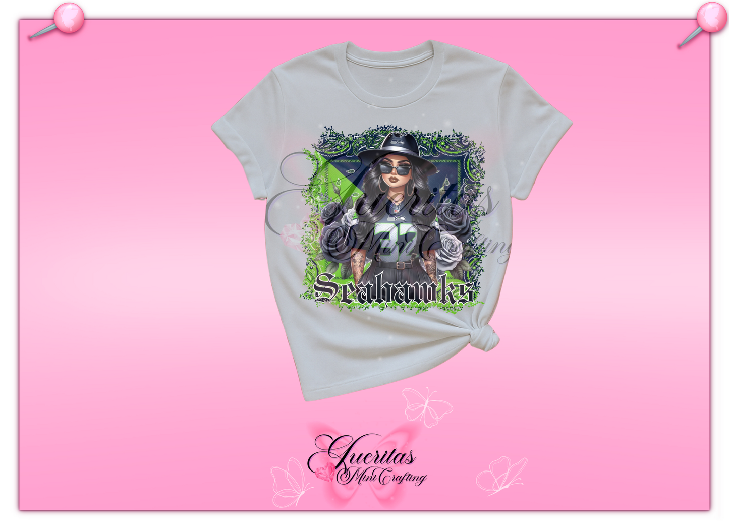 Chicana Football Tshirt