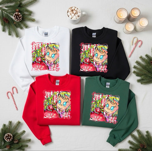 Green Man 3 Crewneck