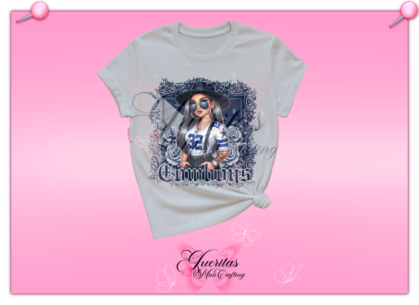 Chicana Football Tshirt