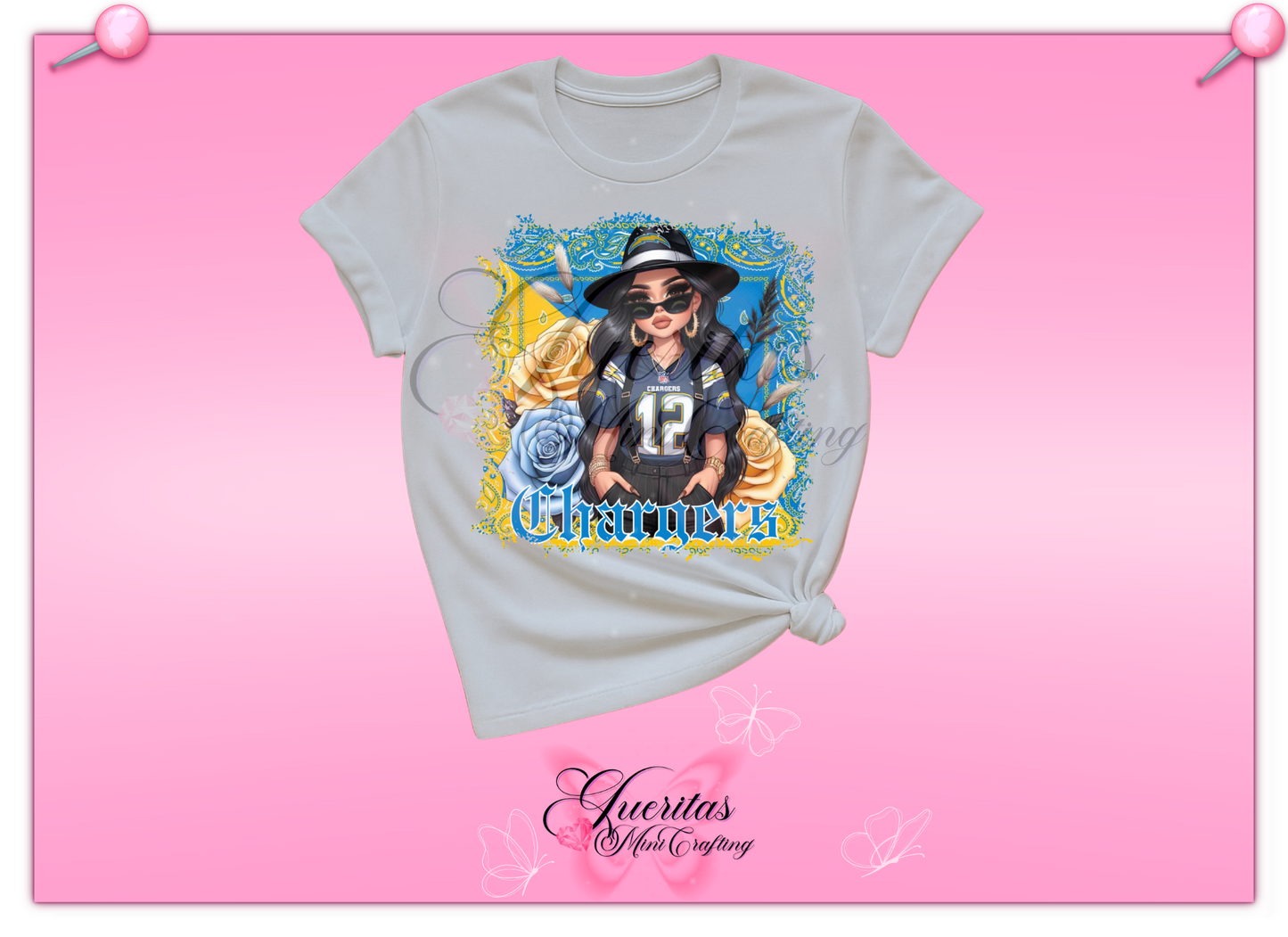 Chicana Football Tshirt