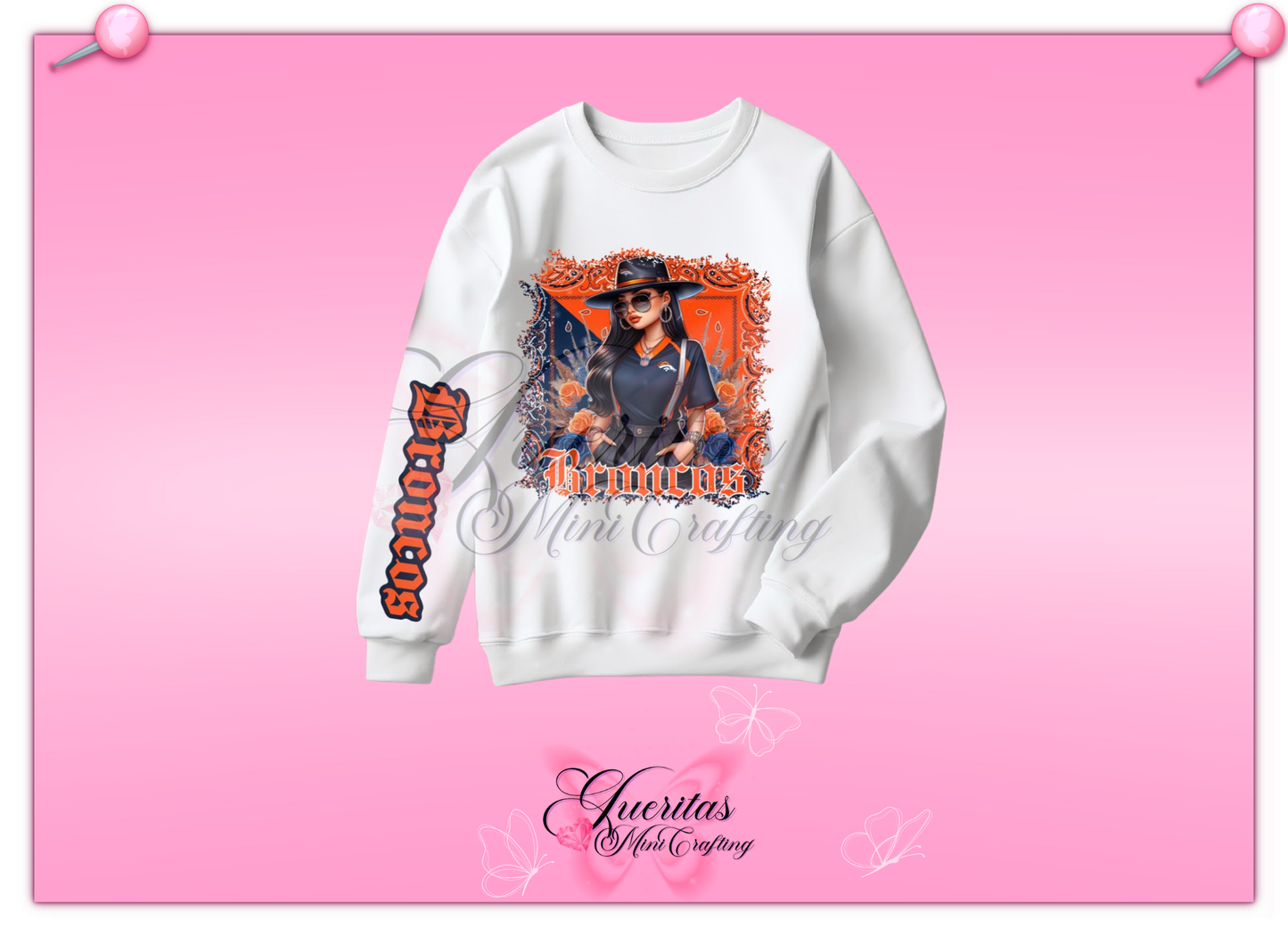 Chicana Football Hoodies