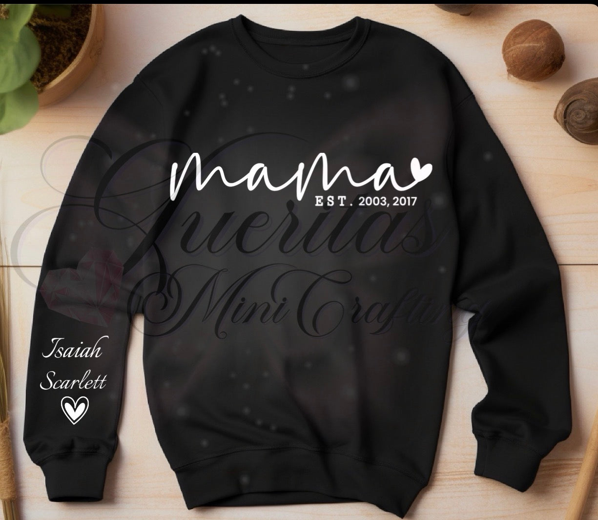 Mama Custom Crewneck