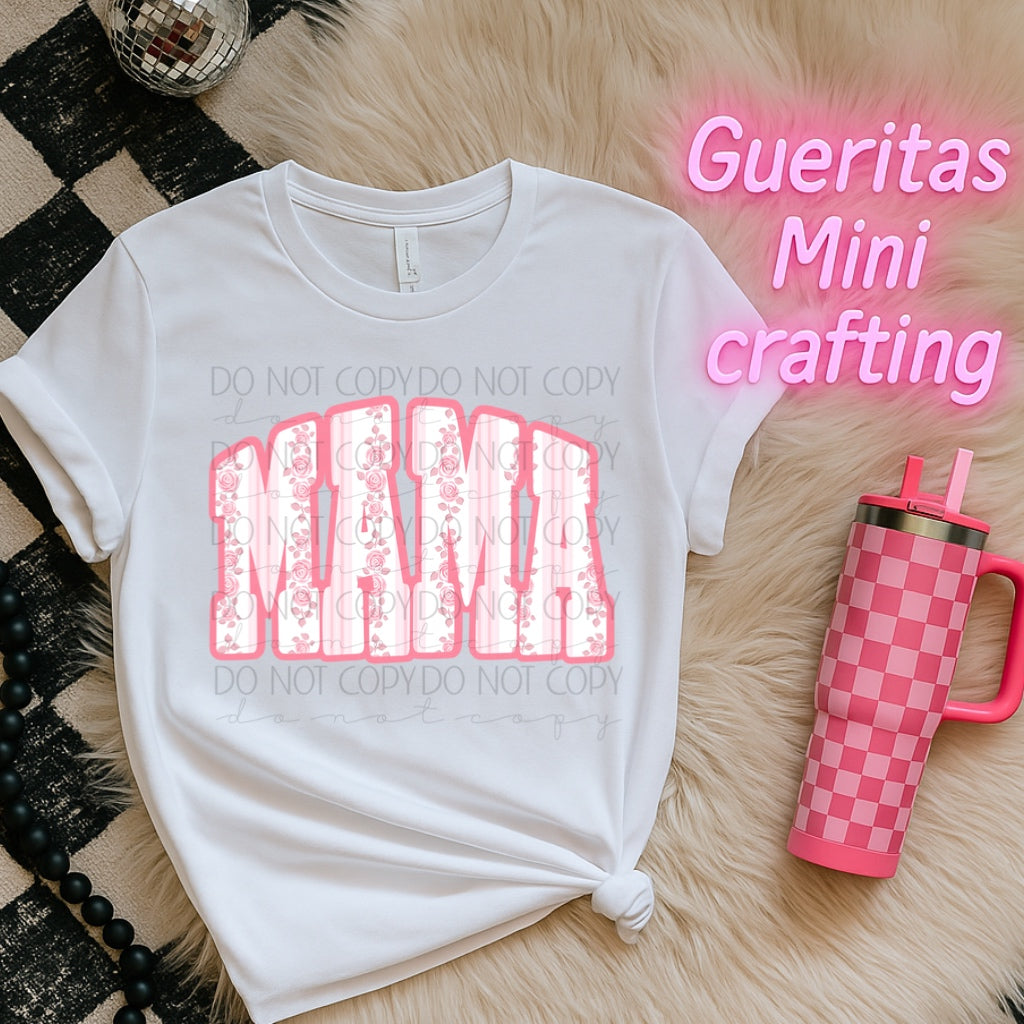 Mama Light Pink Tshirt