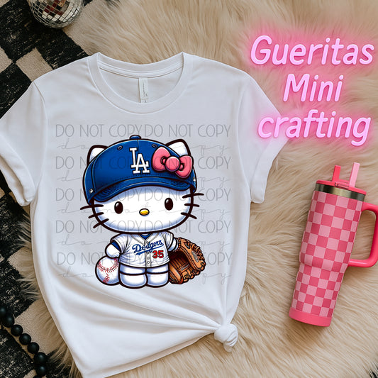 Blue HK LA Tshirt