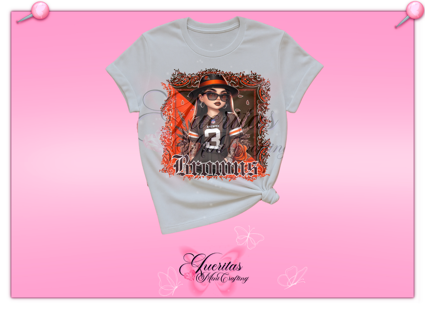 Chicana Football Tshirt