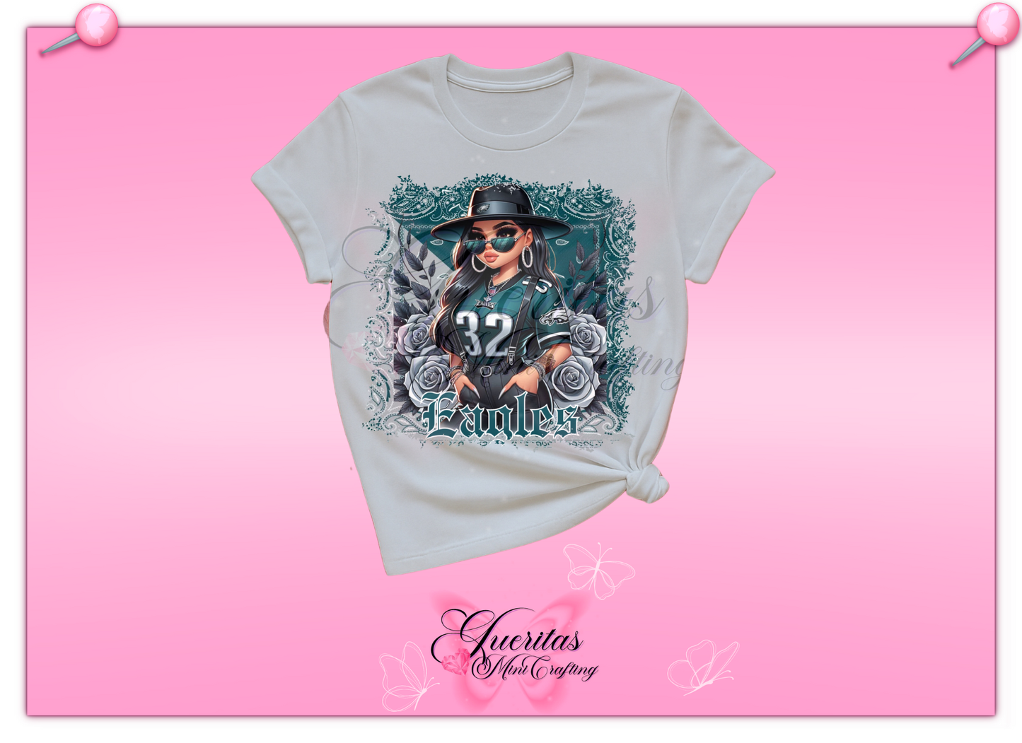 Chicana Football Tshirt