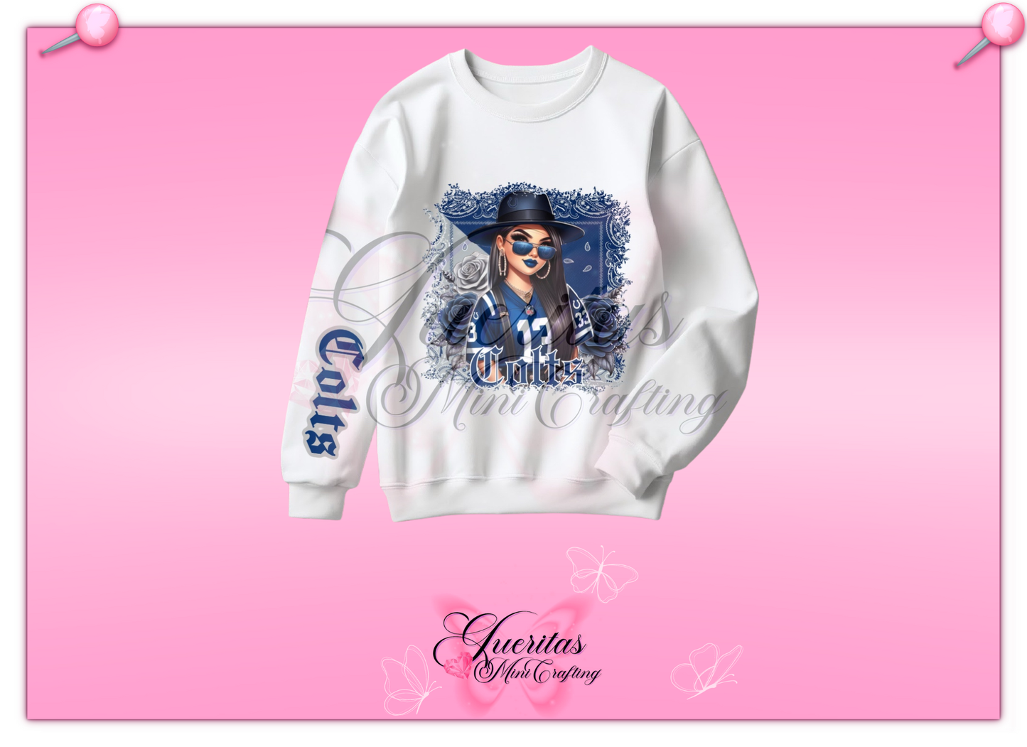 Chicana Football Hoodies