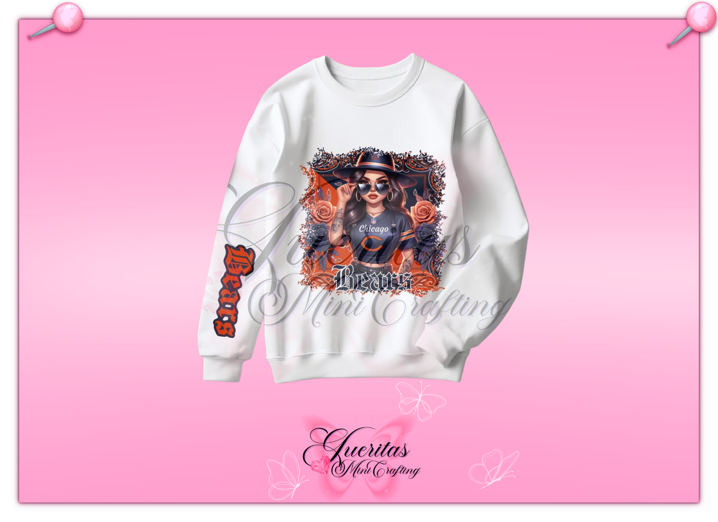 Chicana Football Hoodies