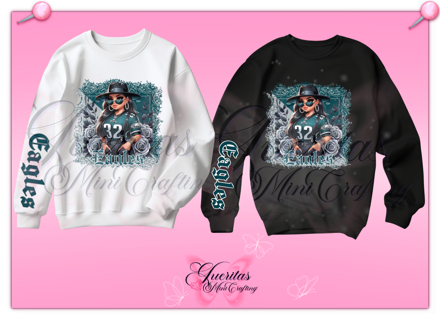 Chicana Football Hoodies