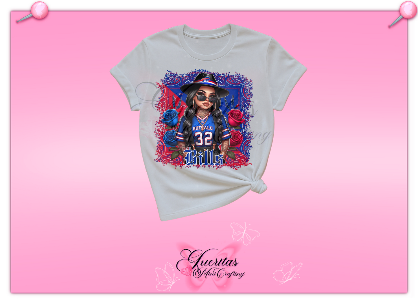 Chicana Football Tshirt