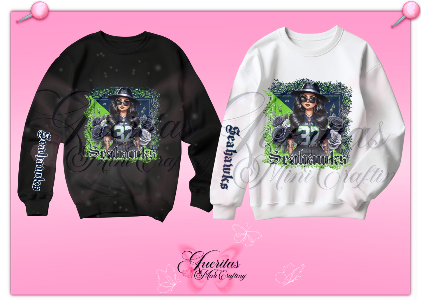 Chicana Football Hoodies