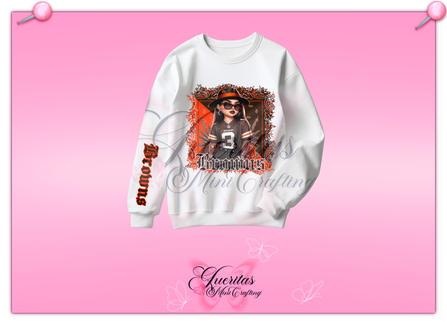Chicana Football Hoodies