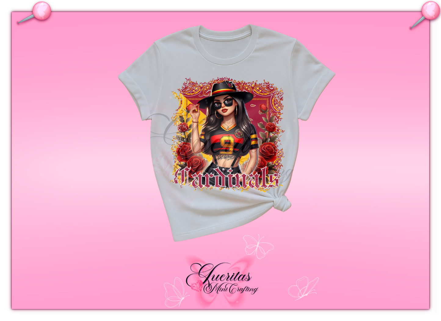 Chicana Football Tshirt