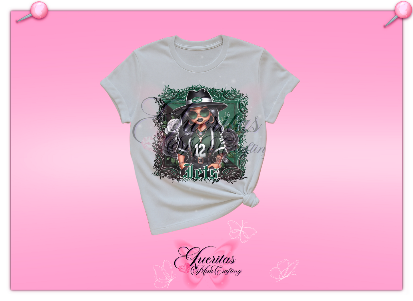 Chicana Football Tshirt