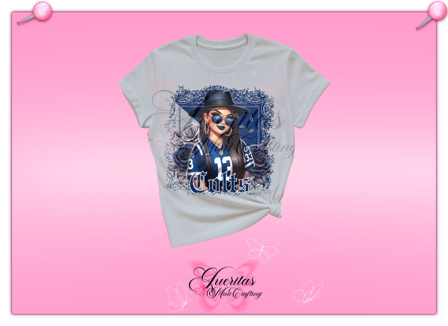 Chicana Football Tshirt