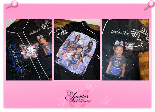 Extra Bling & Picture Sport Jersey