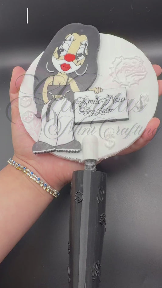 Exclusive Sad Girl Tap Wand